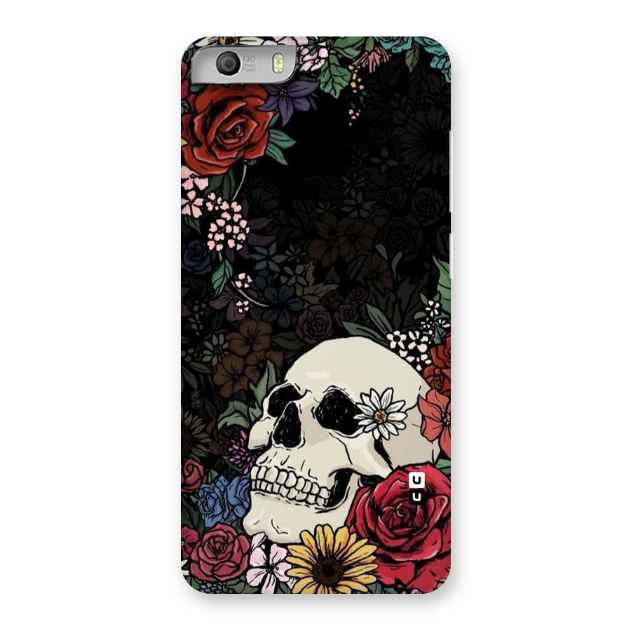 Pretty Skull Back Case for Micromax Canvas Knight 2