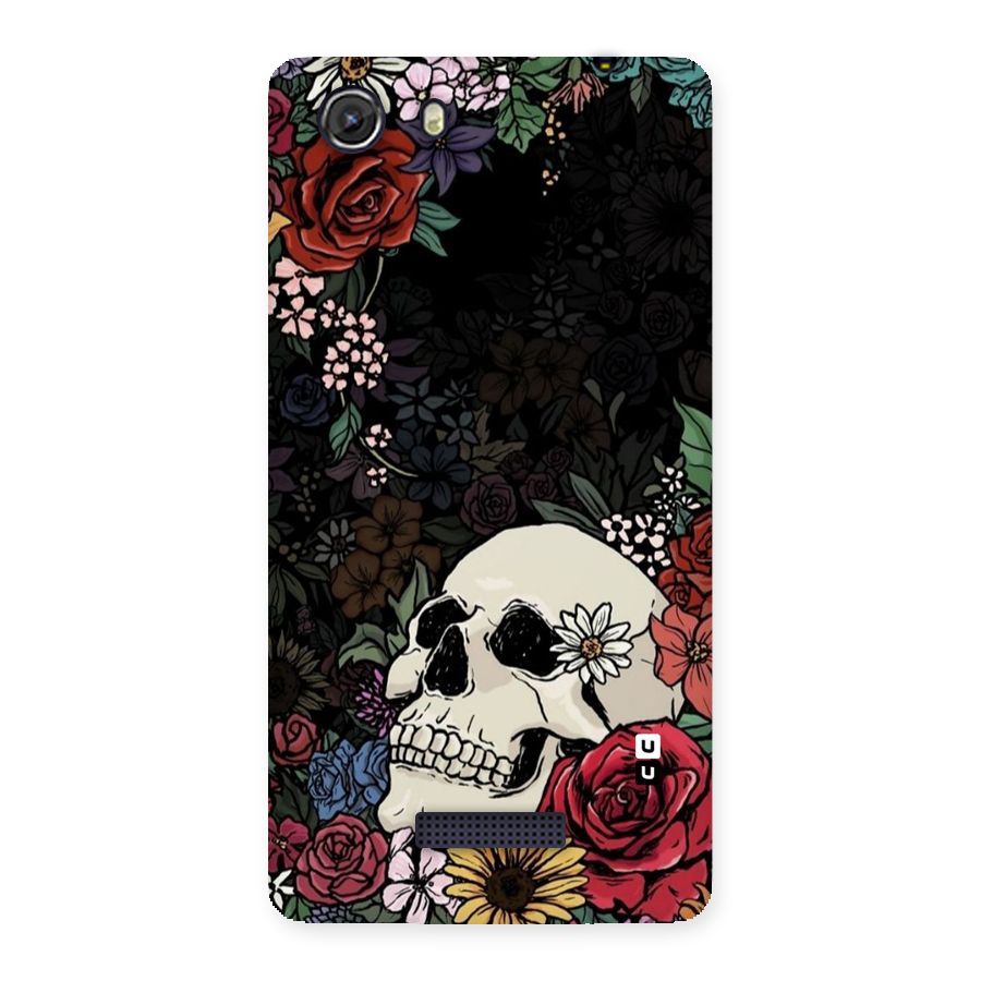 Pretty Skull Back Case for Micromax Unite 3