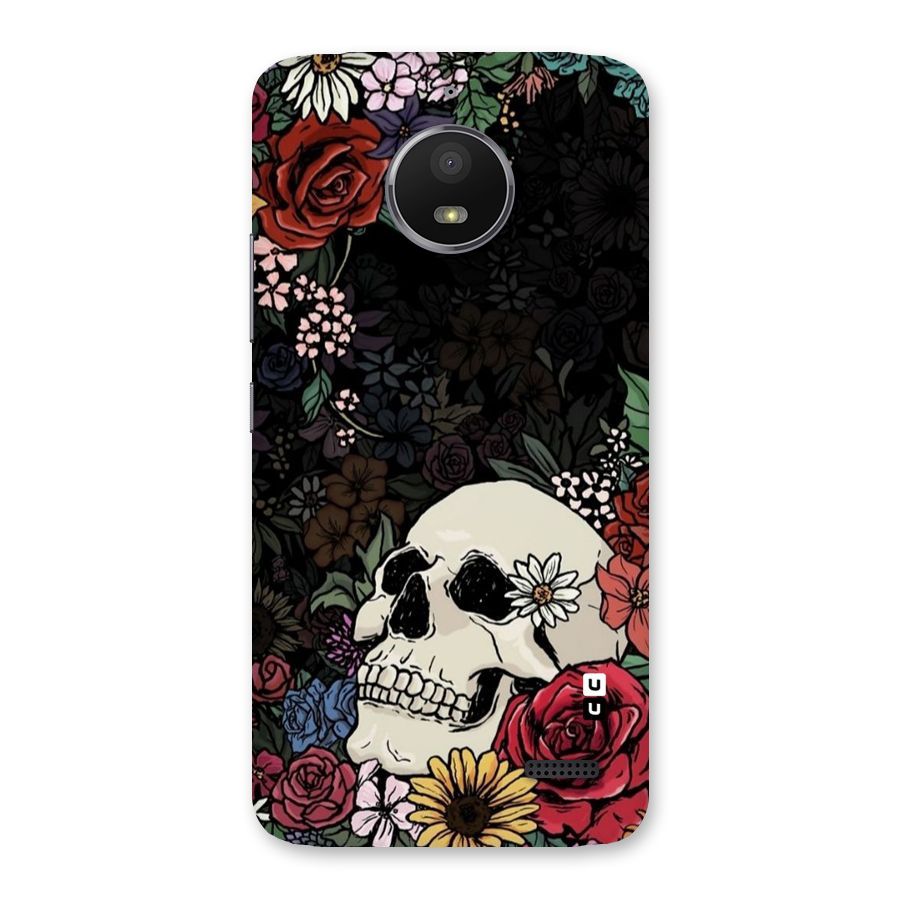 Pretty Skull Back Case for Moto E4