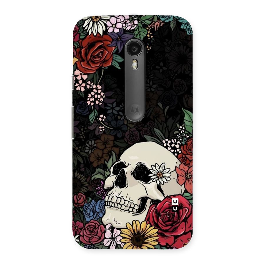 Pretty Skull Back Case for Moto G3