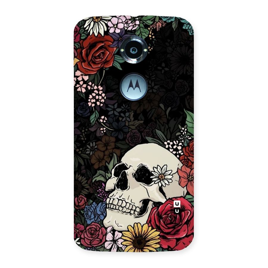 Pretty Skull Back Case for Moto X 2nd Gen