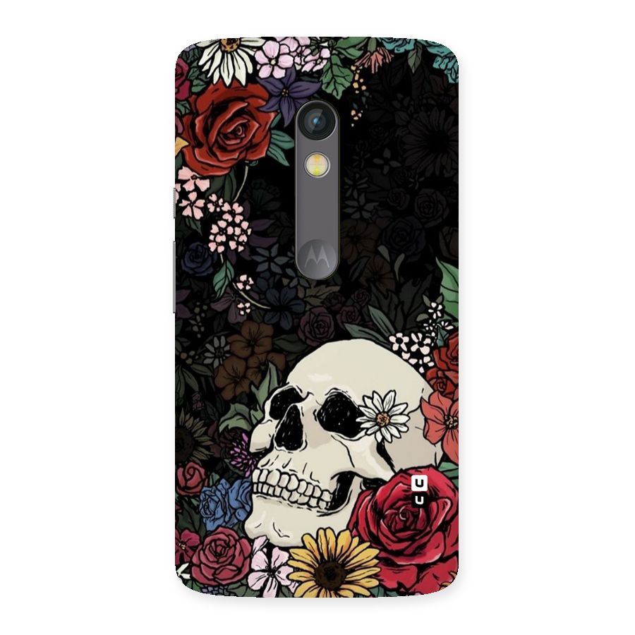 Pretty Skull Back Case for Moto X Play