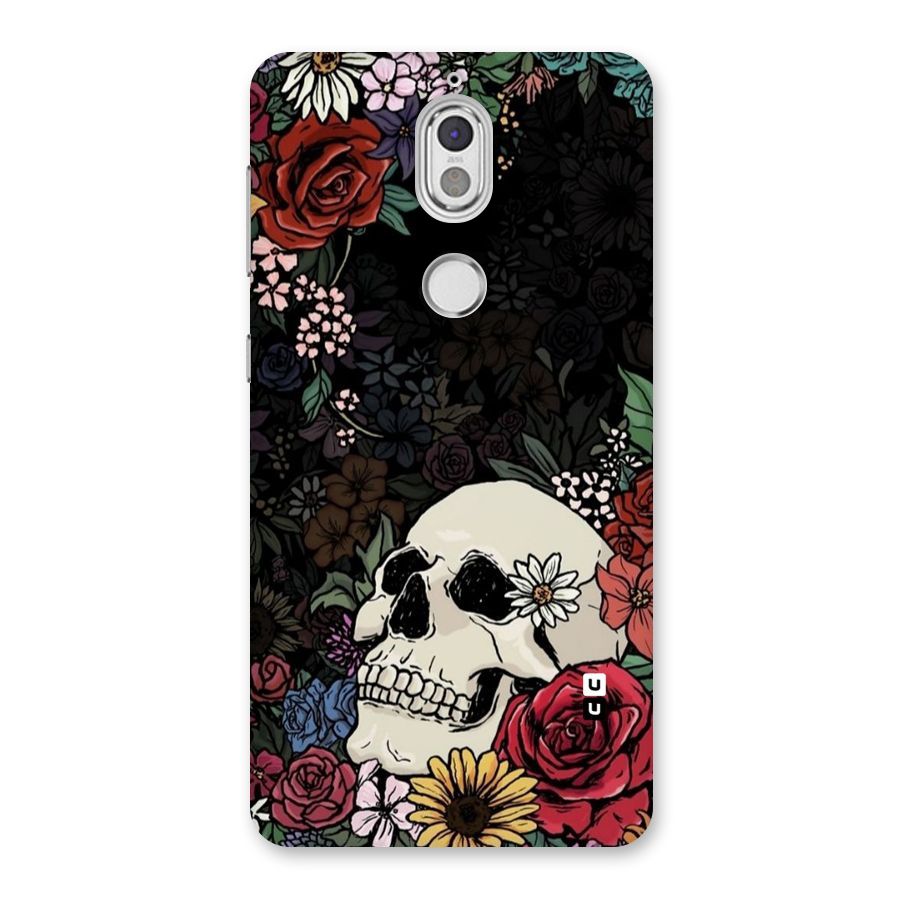 Pretty Skull Back Case for Nokia 7