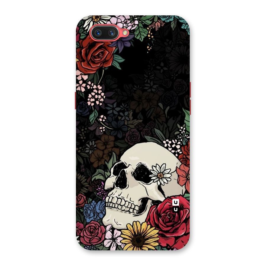 Pretty Skull Back Case for Oppo A3s