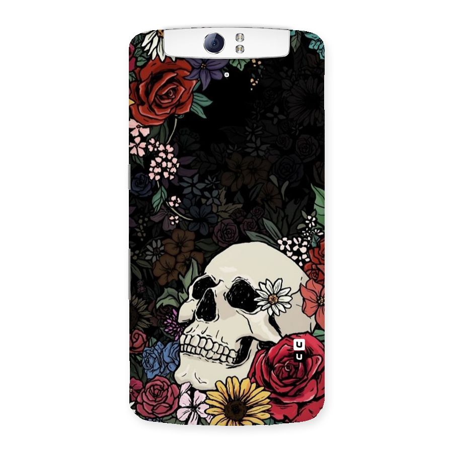 Pretty Skull Back Case for Oppo N1