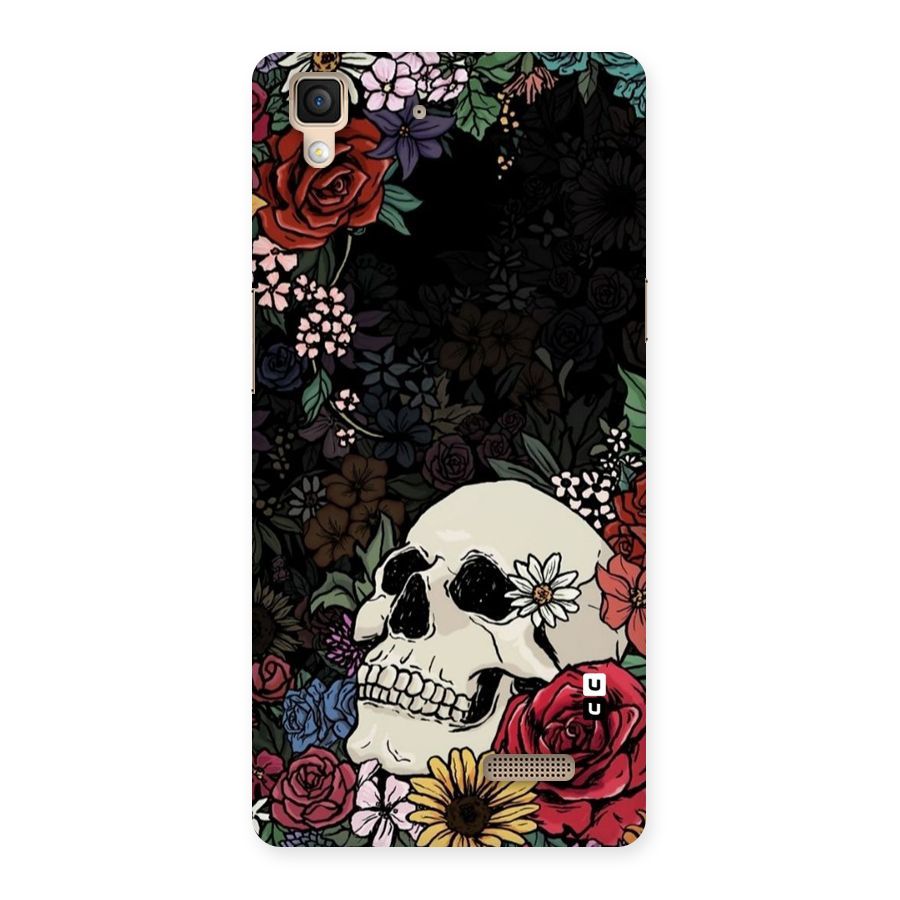 Pretty Skull Back Case for Oppo R7