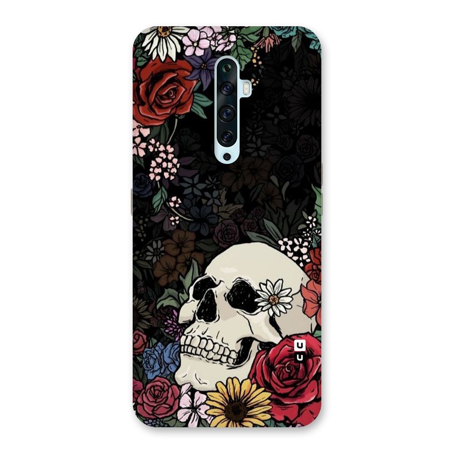 Pretty Skull Back Case for Oppo Reno2 Z