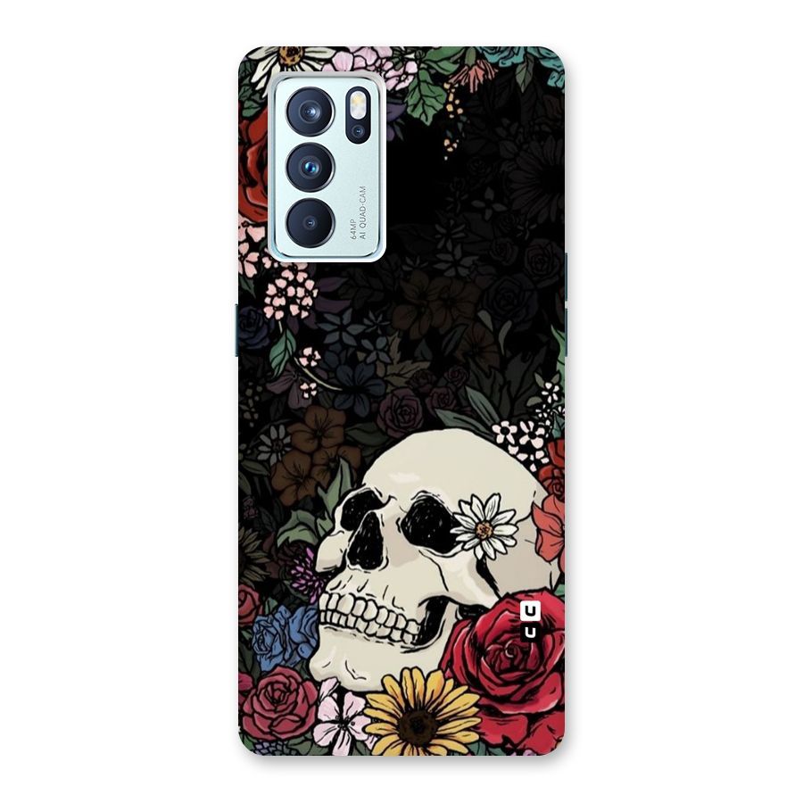 Pretty Skull Back Case for Oppo Reno6 Pro 5G