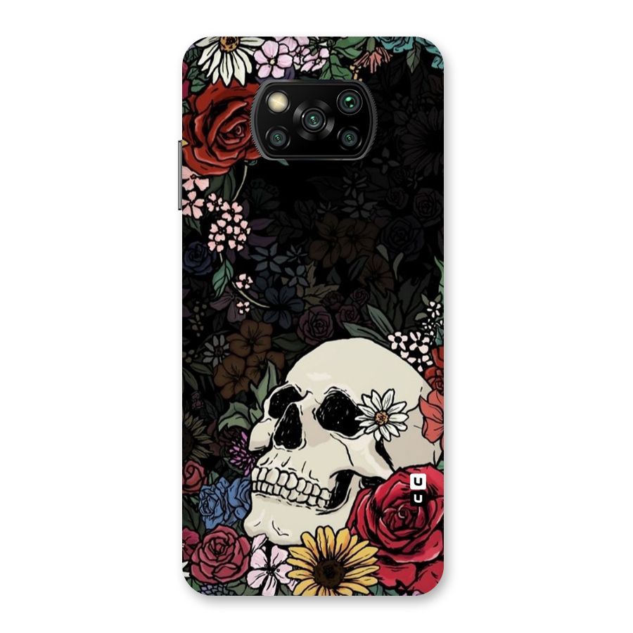 Pretty Skull Back Case for Poco X3