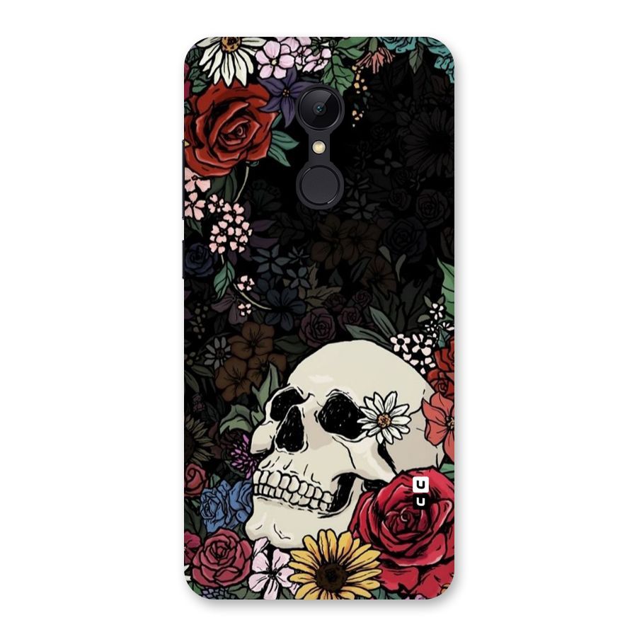 Pretty Skull Back Case for Redmi 5