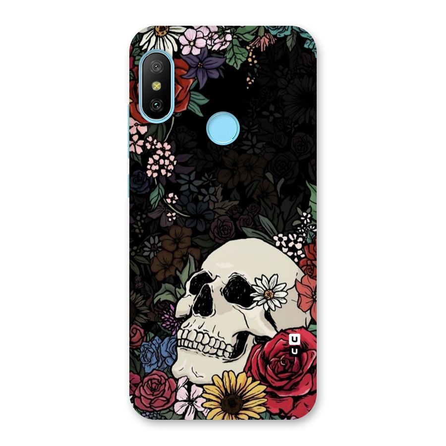 Pretty Skull Back Case for Redmi 6 Pro
