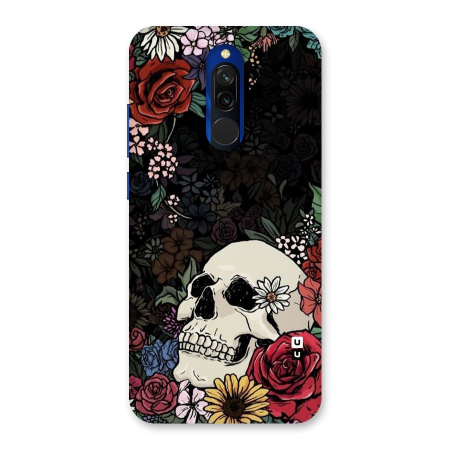 Pretty Skull Back Case for Redmi 8
