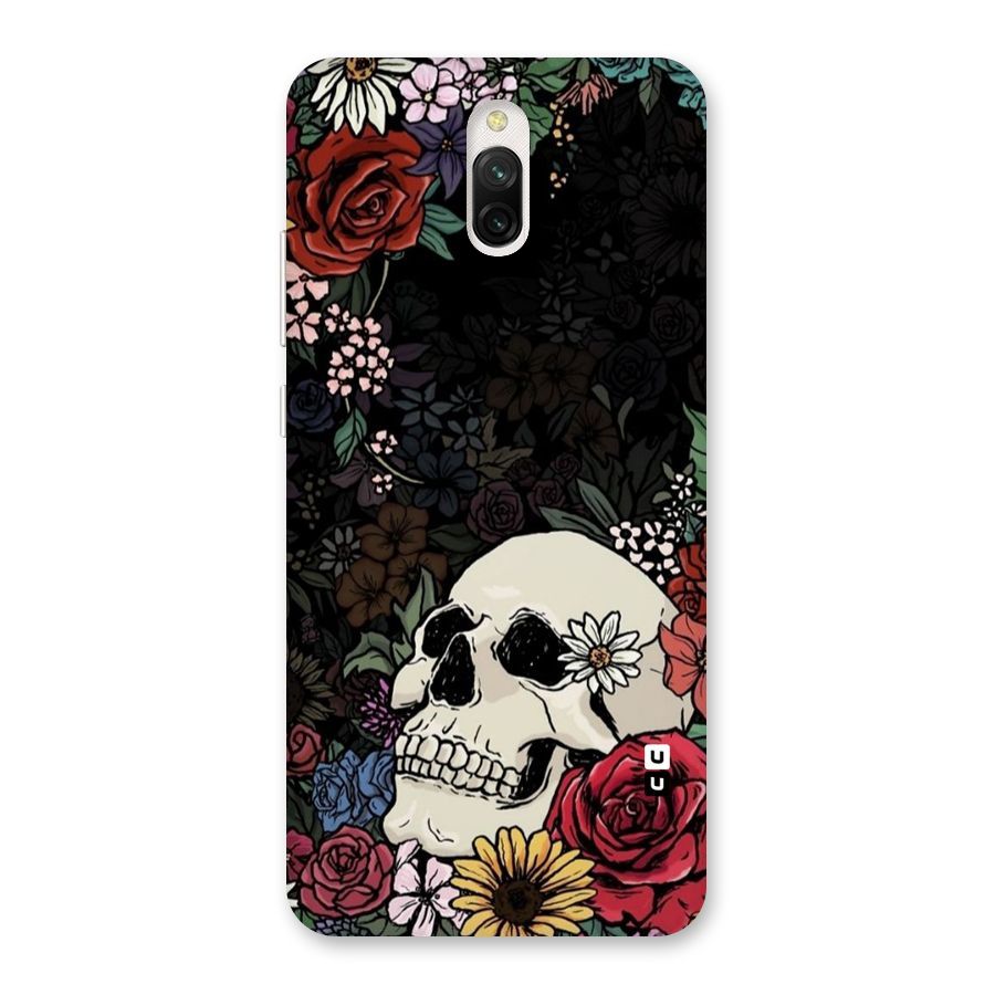 Pretty Skull Back Case for Redmi 8A Dual