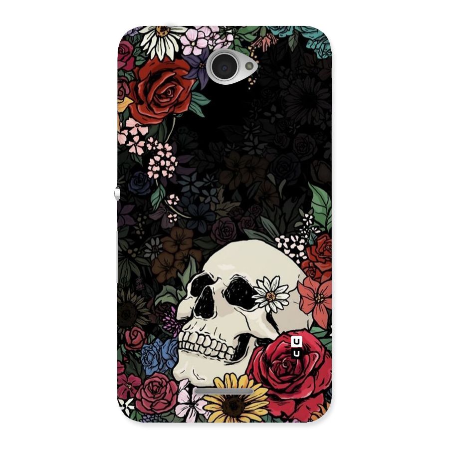Pretty Skull Back Case for Sony Xperia E4