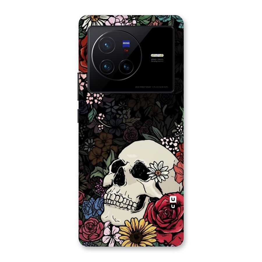 Pretty Skull Back Case for Vivo X80
