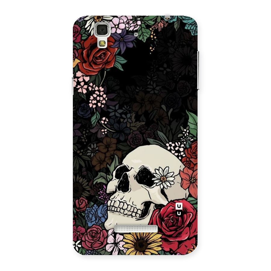 Pretty Skull Back Case for YU Yureka Plus