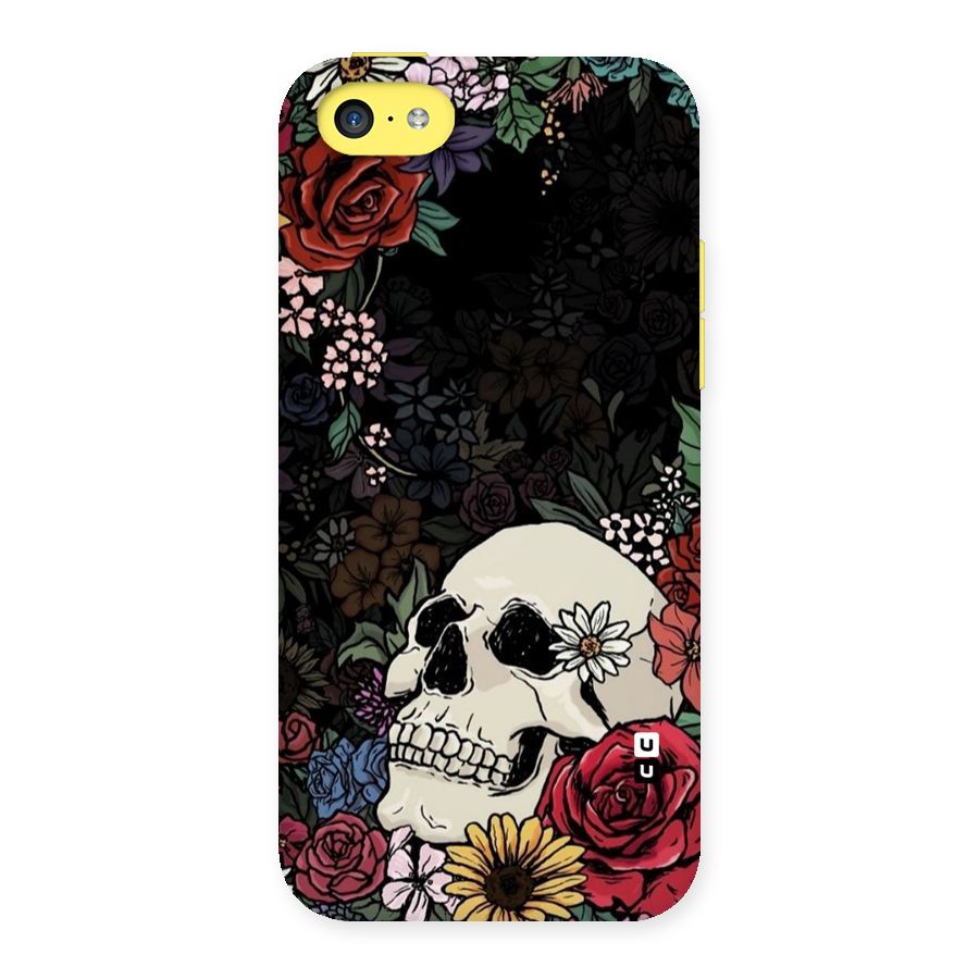 Pretty Skull Back Case for iPhone 5C