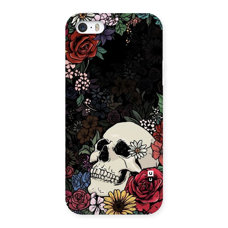 Pretty Skull Back Case for iPhone SE