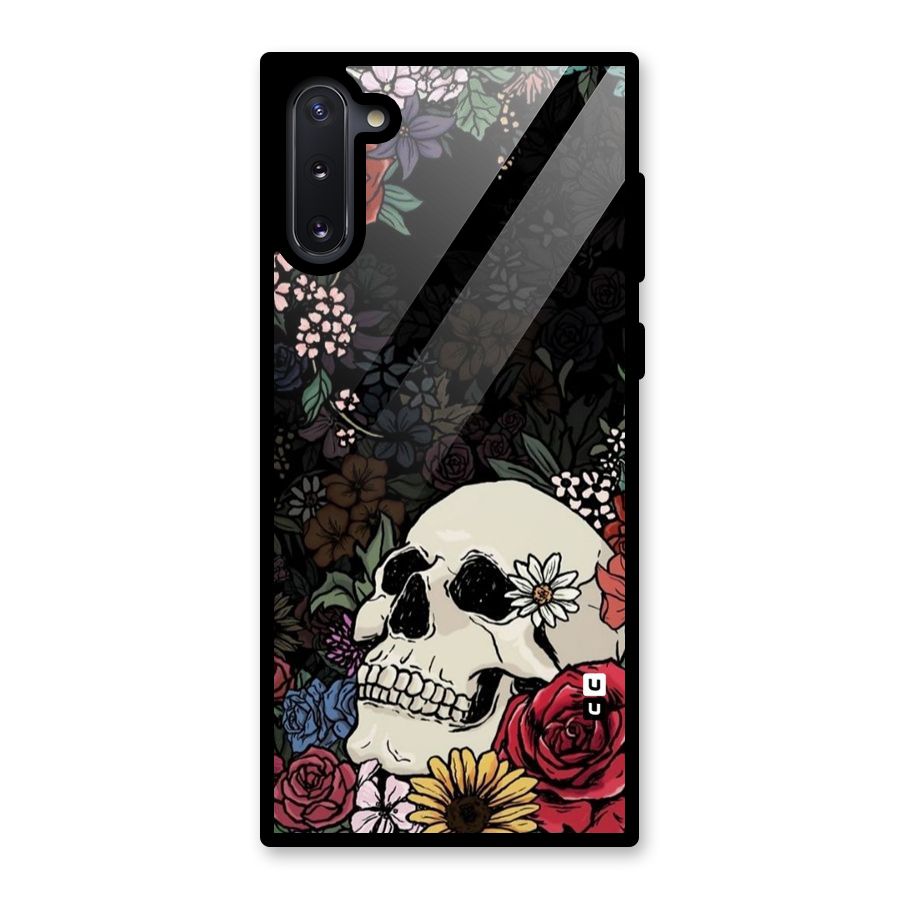 Pretty Skull Glass Back Case for Galaxy Note 10