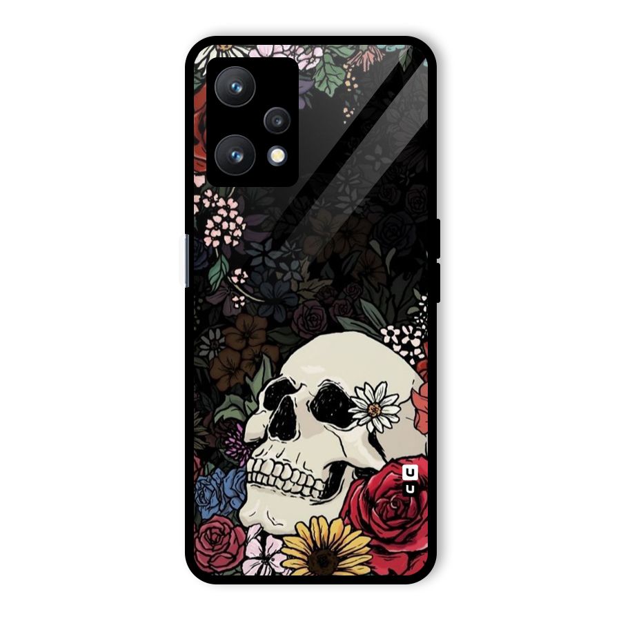 Pretty Skull Glass Back Case for Realme 9 Pro 5G