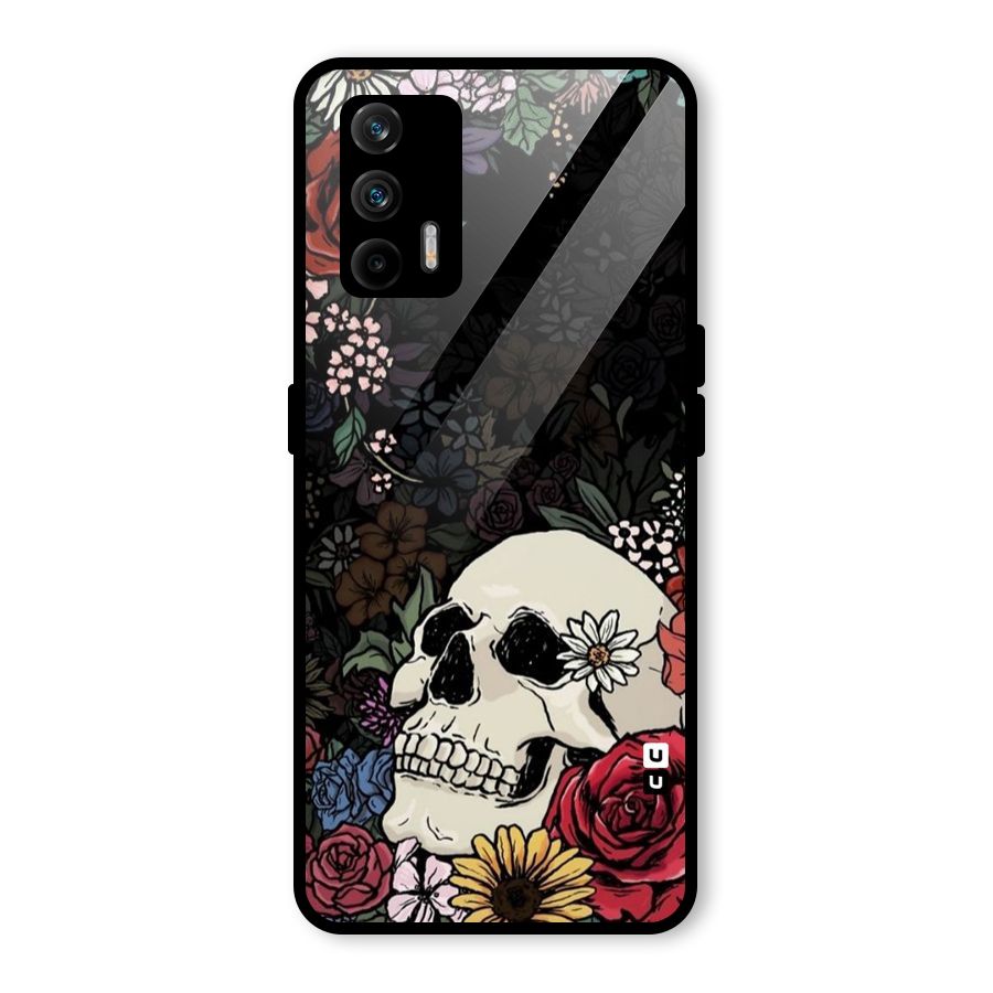 Pretty Skull Glass Back Case for Realme GT 5G