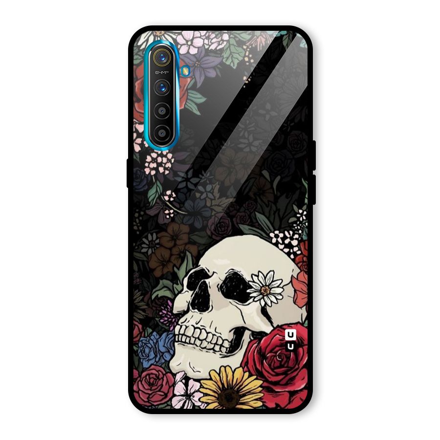Pretty Skull Glass Back Case for Realme X2