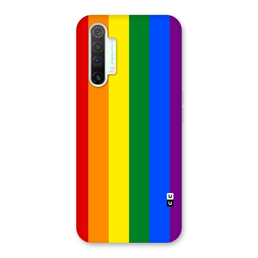 Pride Rainbow Stripes Back Case for Realme X3 SuperZoom