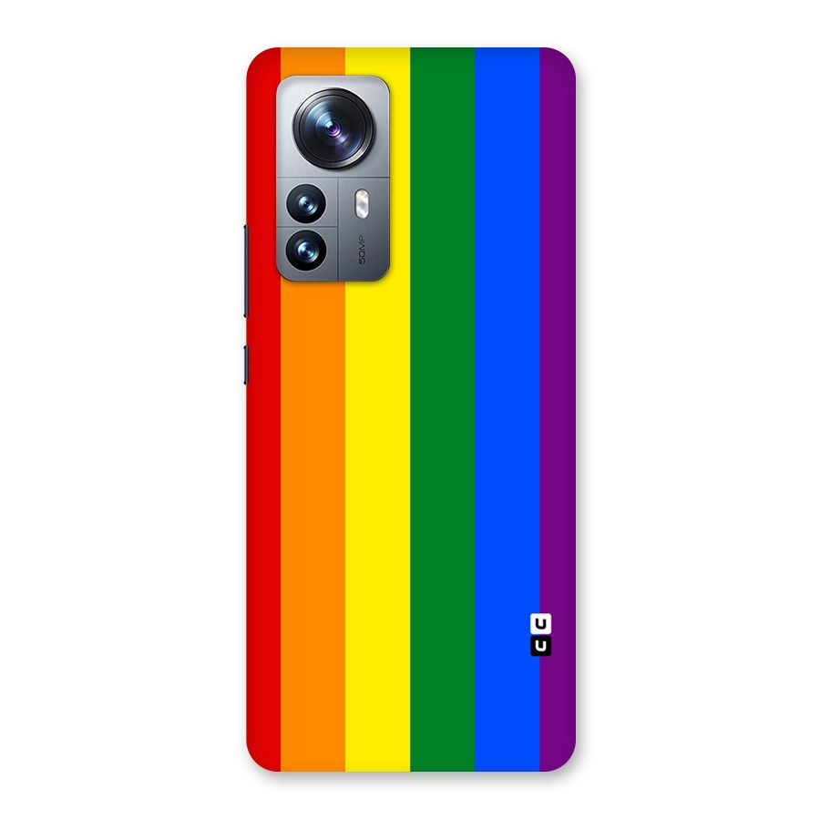 Pride Rainbow Stripes Back Case for Xiaomi 12 Pro