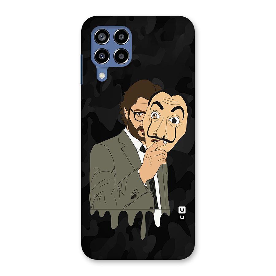 Professor Art Camouflage Back Case for Galaxy M53 5G