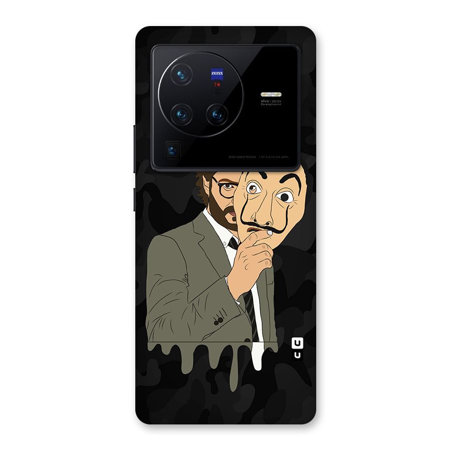 Professor Art Camouflage Back Case for Vivo X80 Pro