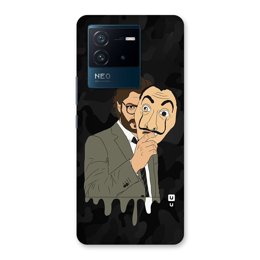 Professor Art Camouflage Back Case for Vivo iQOO Neo 6 5G