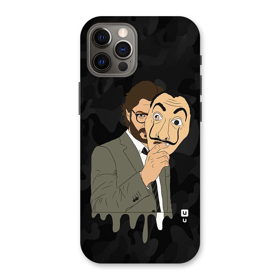 Professor Art Camouflage Back Case for iPhone 12 Pro