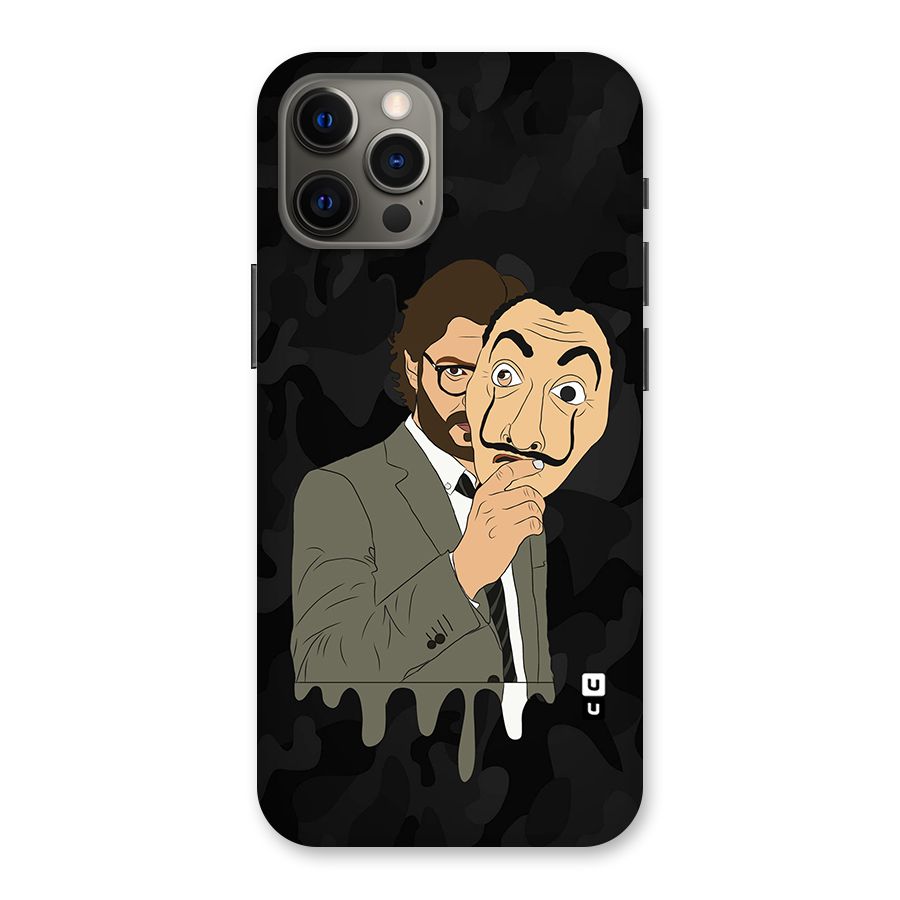 Professor Art Camouflage Back Case for iPhone 12 Pro Max