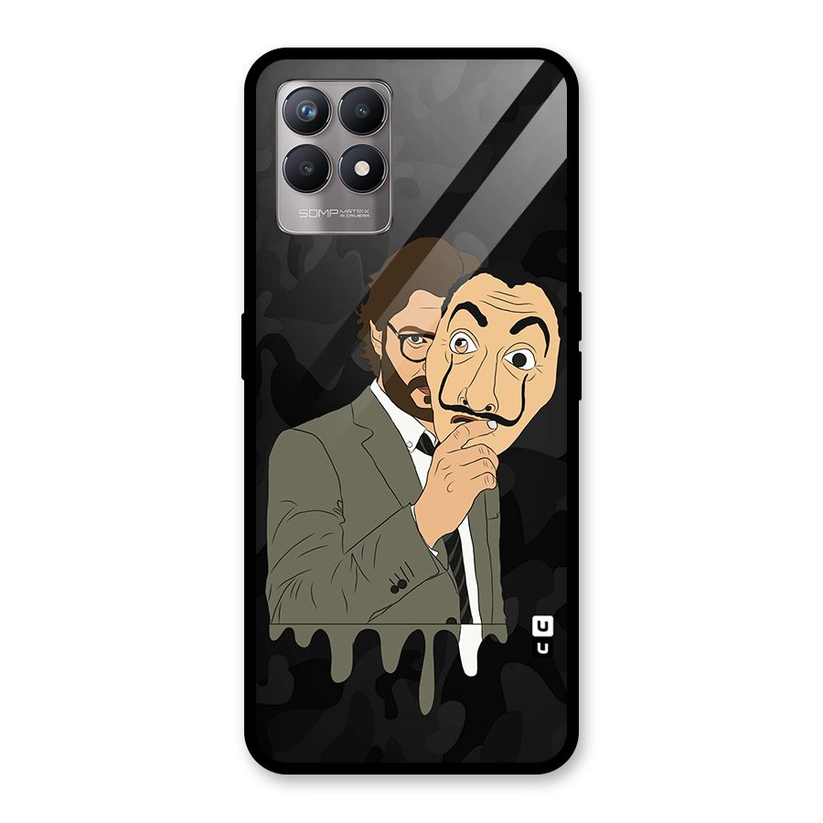 Professor Art Camouflage Glass Back Case for Realme Narzo 50