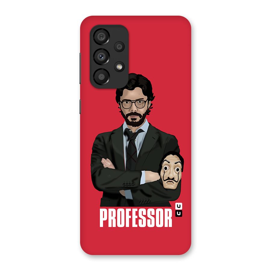 Professor Art Illustration Back Case for Galaxy A33 5G