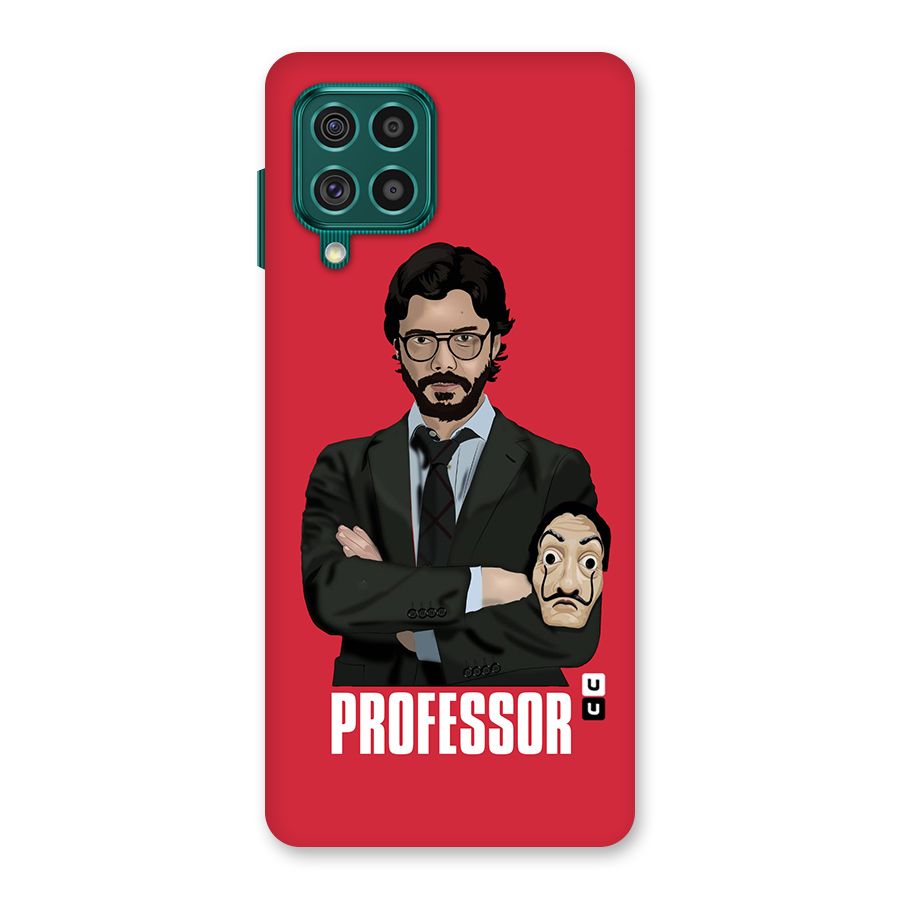 Professor Art Illustration Back Case for Galaxy F62