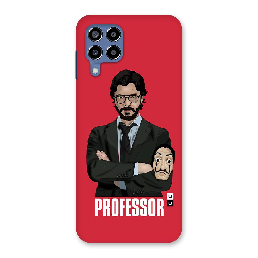Professor Art Illustration Back Case for Galaxy M53 5G