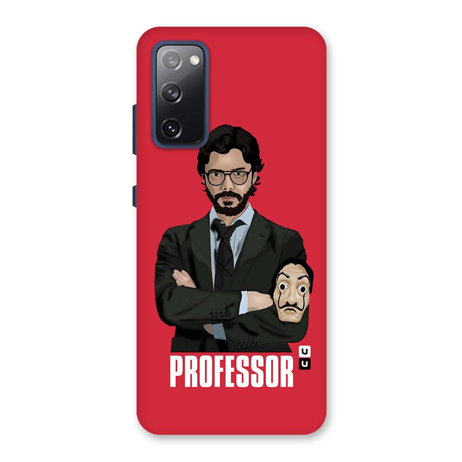Professor Art Illustration Back Case for Galaxy S20 FE