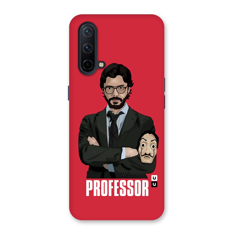 Professor Art Illustration Back Case for OnePlus Nord CE 5G