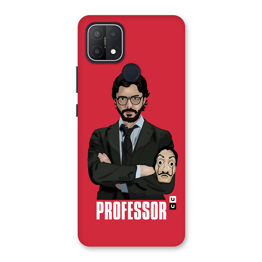 Professor Art Illustration Back Case for Oppo A15