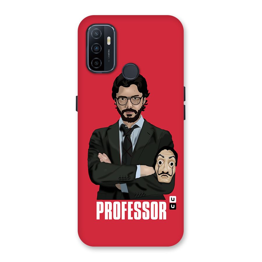 Professor Art Illustration Back Case for Oppo A32