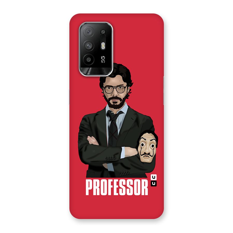 Professor Art Illustration Back Case for Oppo F19 Pro Plus 5G
