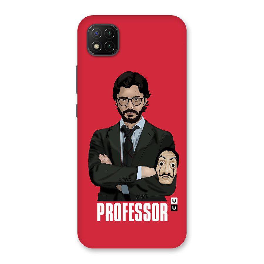 Professor Art Illustration Back Case for Poco C3