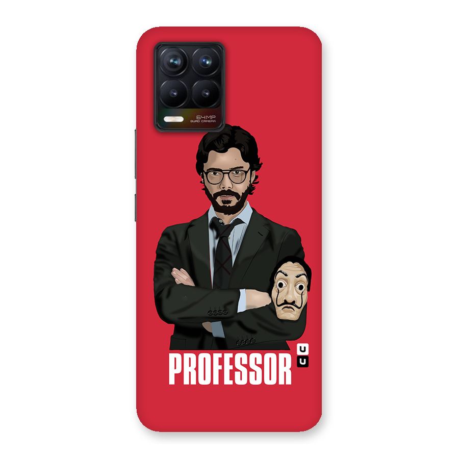 Professor Art Illustration Back Case for Realme 8