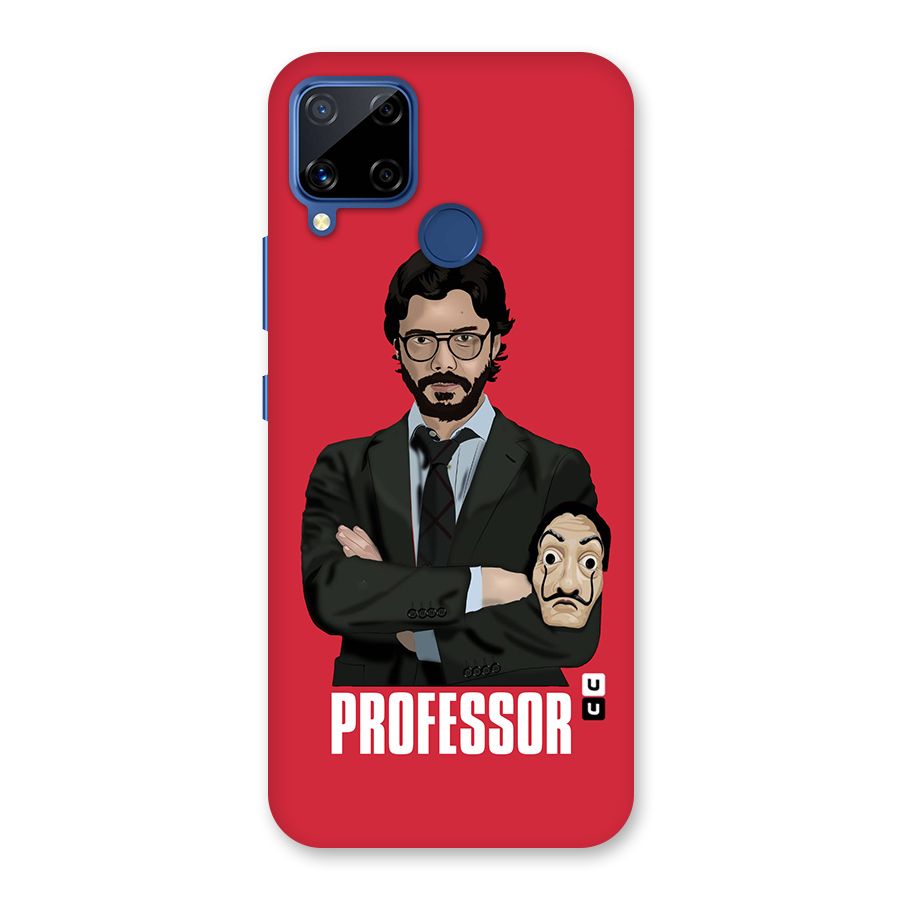 Professor Art Illustration Back Case for Realme Narzo 30A