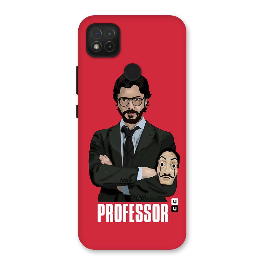 Professor Art Illustration Back Case for Redmi 9