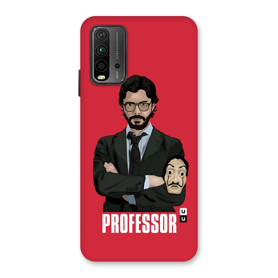Professor Art Illustration Back Case for Redmi 9 Power