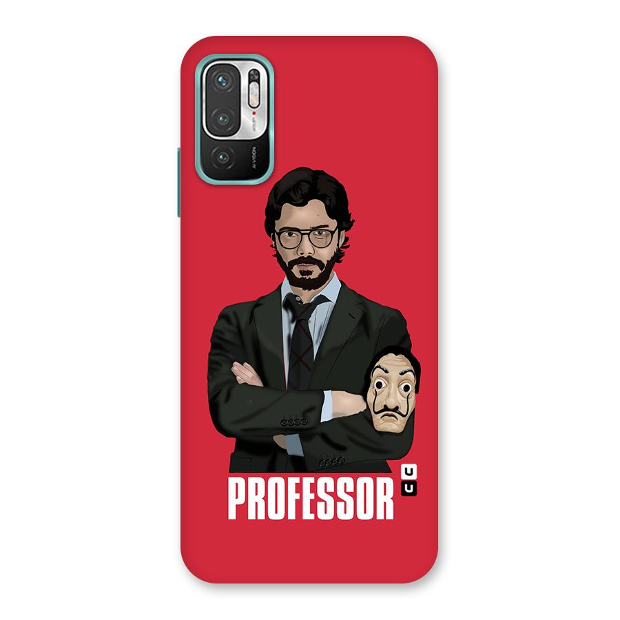 Professor Art Illustration Back Case for Redmi Note 10T 5G