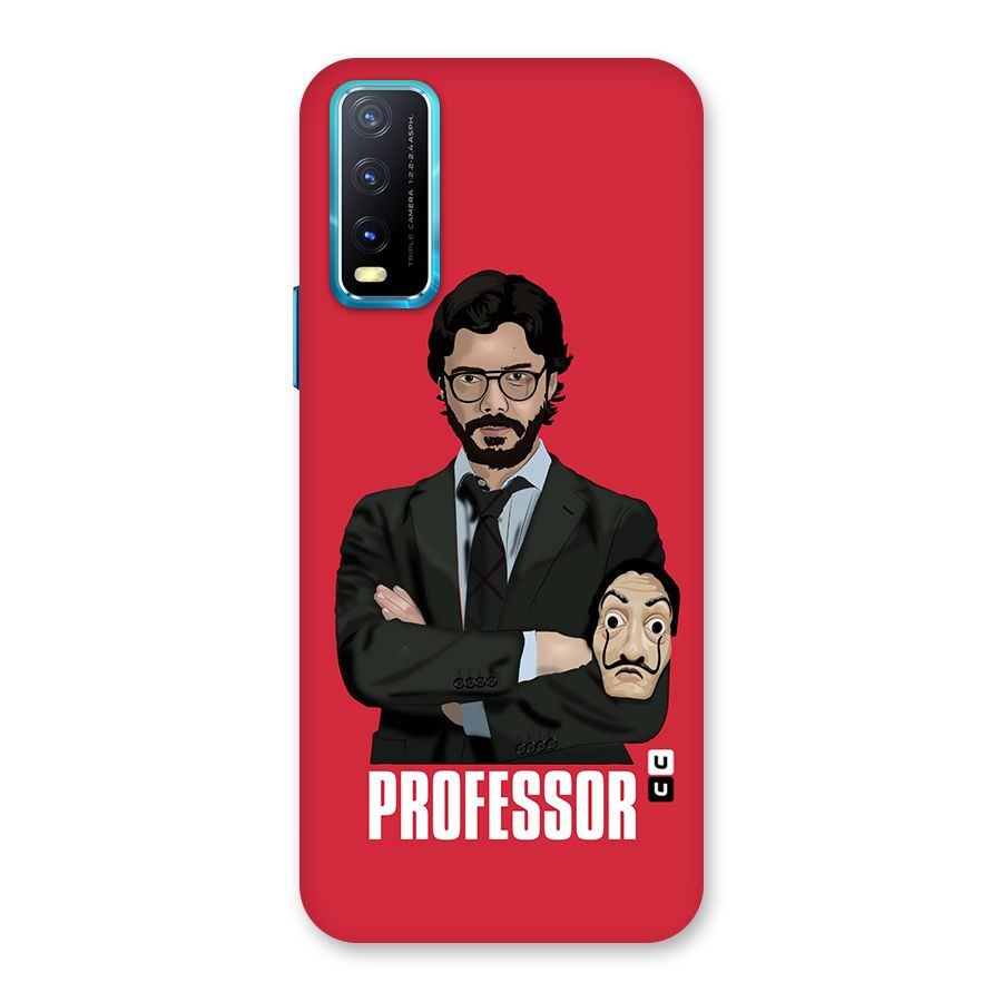 Professor Art Illustration Back Case for Vivo Y20A