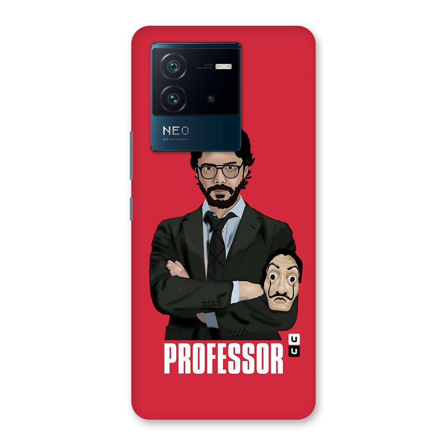 Professor Art Illustration Back Case for Vivo iQOO Neo 6 5G